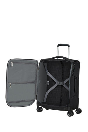 Samsonite Respark 55x40x20cm Cabin Suitcase with Laptop Sleeve - Ozone Black