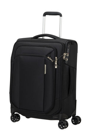 Samsonite Respark 55x40x20cm Cabin Suitcase with Laptop Sleeve - Ozone Black