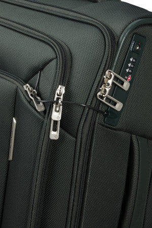 Samsonite Respark 55x40x20cm Cabin Suitcase with Laptop Sleeve- Alpine Green
