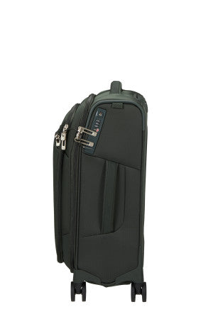 Samsonite Respark 55x40x20cm Cabin Suitcase with Laptop Sleeve- Alpine Green