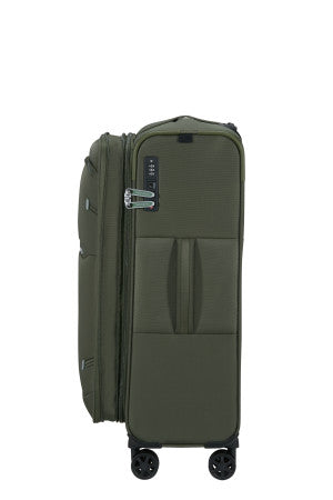 Samsonite Gotwist 68cm DarkGreen Suitcase expandable