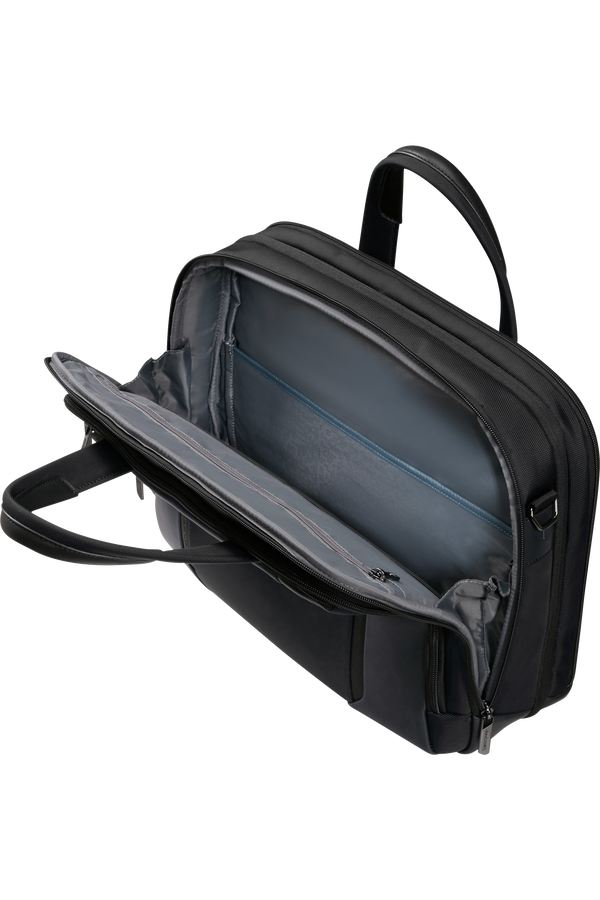 Samsonite Spectrolite laptop expandable Briefcase -open view