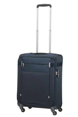 Samsonite City Beat Navy Blue 4 Wheel Cabin Suitcase Ryanair 55x40x20cm