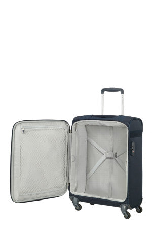Samsonite City Beat Navy Blue 4 Wheel Cabin Suitcase Ryanair 55x40x20cm