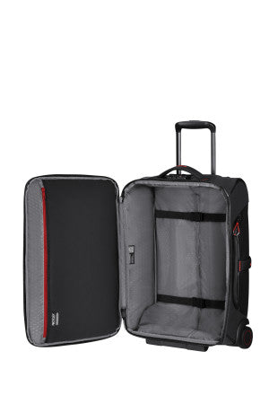 Samsonite prodiver ecodiver duffle 2 wheel, inside view