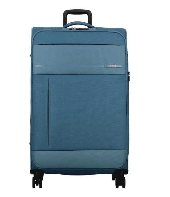 Jump Monthélys 78cm Large Expandable Suitcase Light Blue