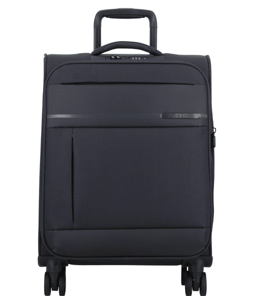 Jump Monthélys 55cm Cabin Expandable Suitcase Dark Blue