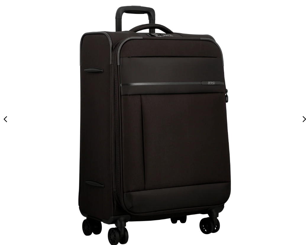 Jump Monthélys 67cm Medium Expandable Suitcase Ebony