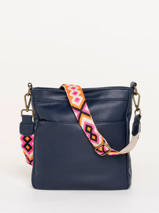 Brakeburn Sierra Navy Cross Body Handbag