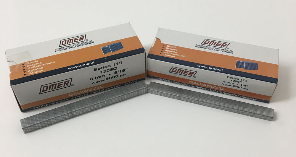 Staples for Omer/ Rapid 23 Upholstery Staple Gun