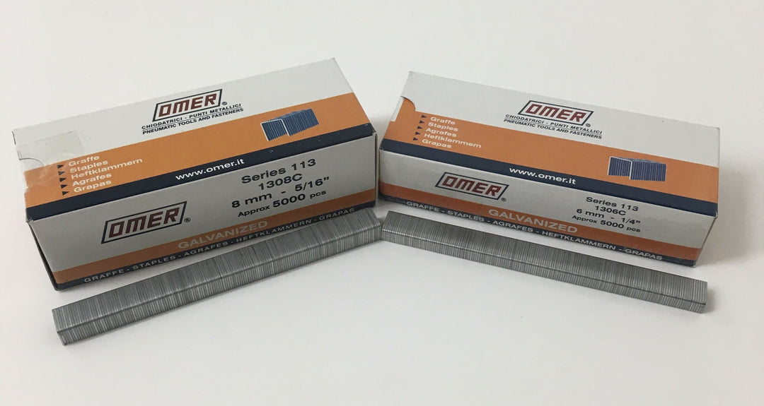 Staples for Omer/ Rapid 23 Upholstery Staple Gun