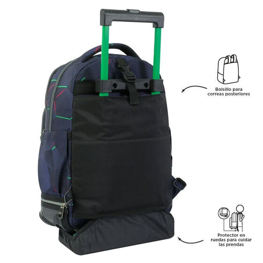 Totto Detachable Wheeled School Backpack 4YO