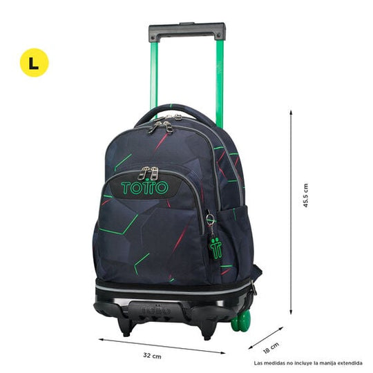 Totto Detachable Wheeled School Backpack 4YO