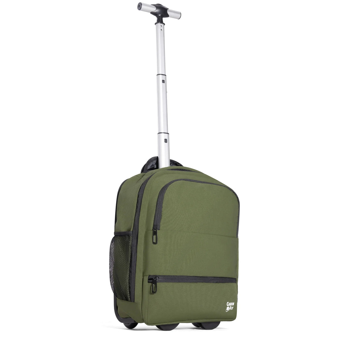 CabinFly 40x30x20cm Ryanair Under Seat Cabin Wheeled Backpack.