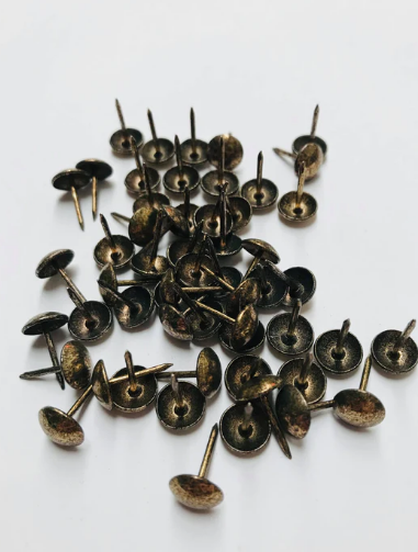 Upholstery Nail Studs 4 Colours Available Carews Upholstery, Limerick Ireland Old Gold