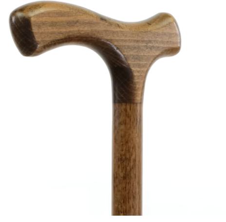 Canne de marche en bois brun
