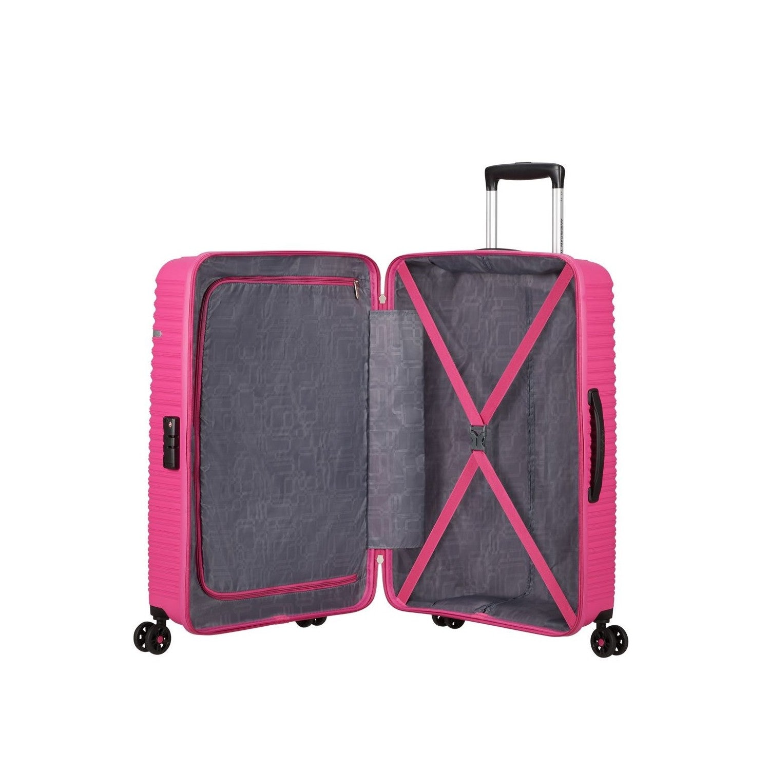 American Tourister Liftoff 79cm Large Suitcase Berry Blast Carews.ie