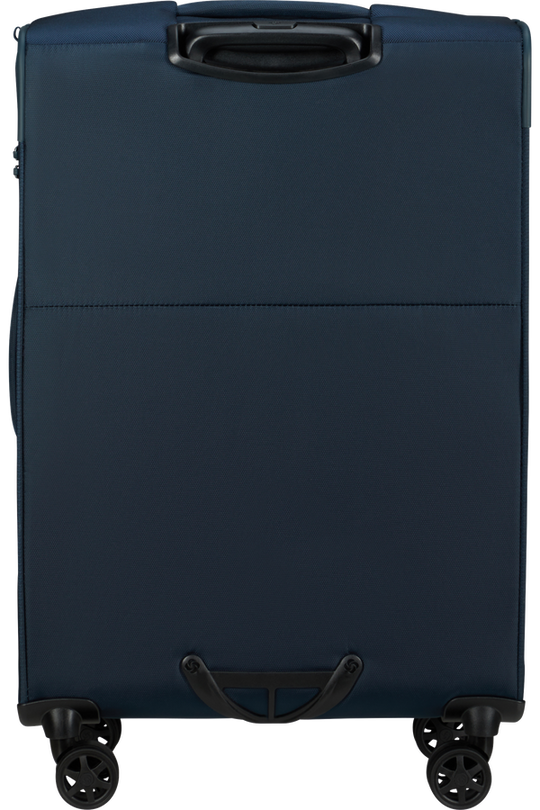 Samsonite Base Boost Medium 66 cm erweiterbarer Koffer, Marineblau