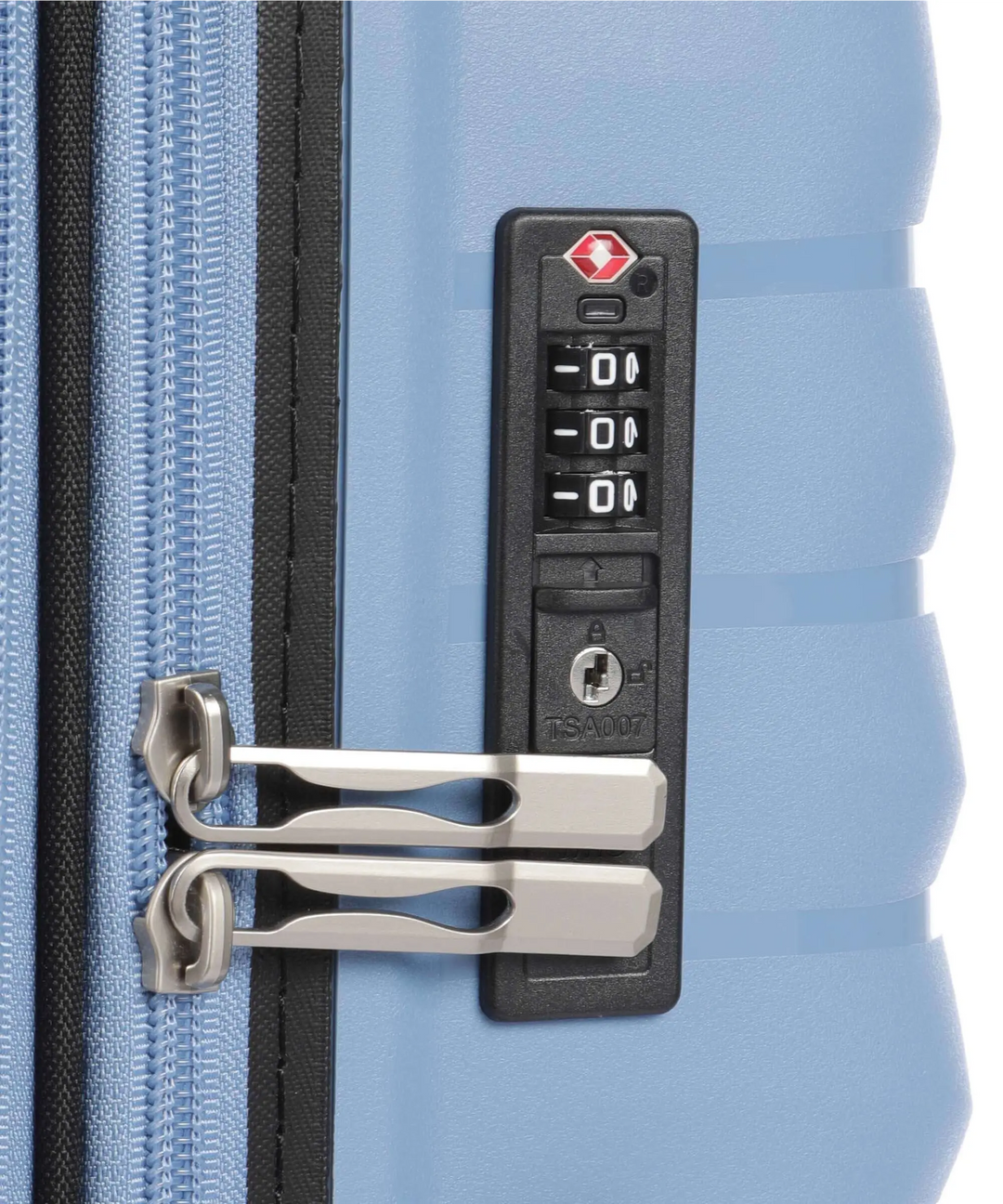 Valise extensible moyenne Jump Xwave 66 cm Bleu clair