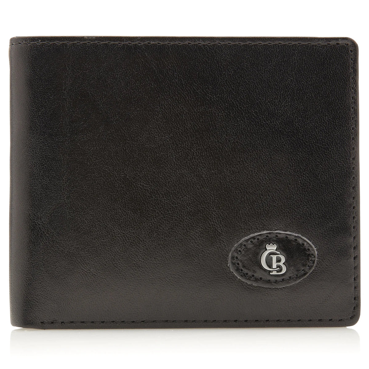 Castelijn & Beerens 9 Card, Coin & Note Leather Wallet Black or Brown Black