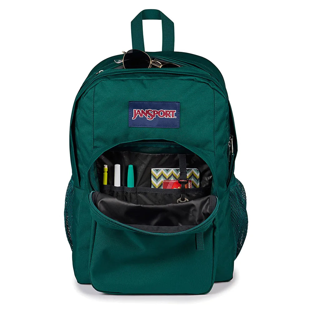 Jansport Big Day Pack Deep Juniper 34L Laptop Large Capacity School Bag