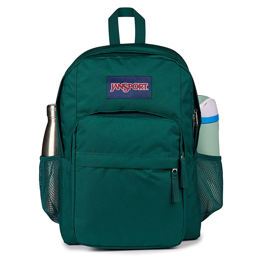 Jansport Big Day Pack Deep Juniper 34L Laptop Large Capacity School Bag