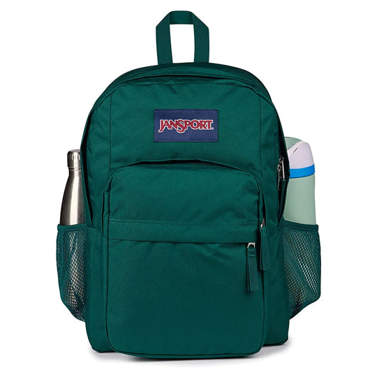 Jansport Big Day Pack Deep Juniper 34L Laptop Large Capacity School Bag