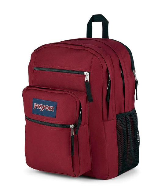 Jansport Big Student Russet Red 34L Laptop School Bag Large Capacity - Carews.ie