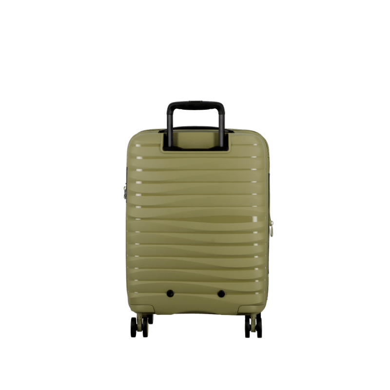 Jump Xwave Expandable Cabin Suitcase Olive Green - Carews.ie