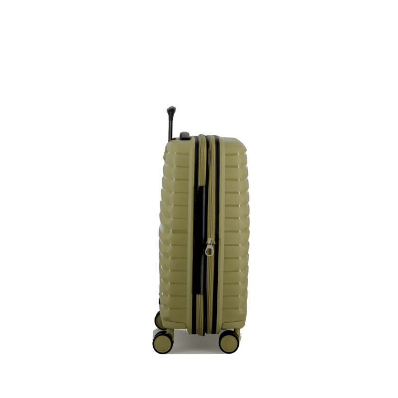 Jump Xwave Expandable Cabin Suitcase Olive Green - Carews.ie