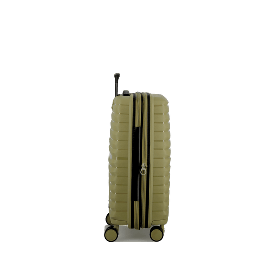 Jump Xwave Expandable Cabin Suitcase Olive Green - Carews.ie