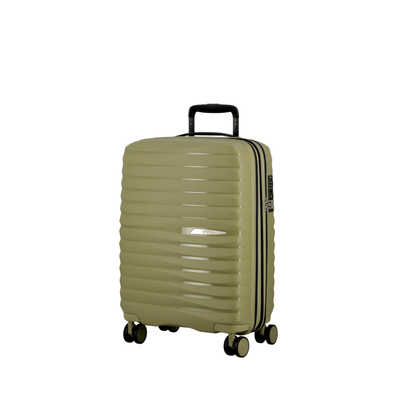 Jump Xwave Expandable Cabin Suitcase Olive Green - Carews.ie