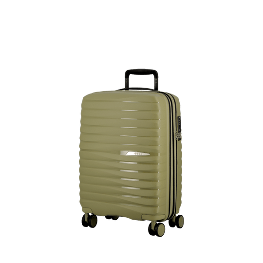 Jump Xwave Expandable Cabin Suitcase Olive Green - Carews.ie