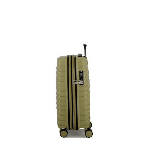 Jump Xwave Expandable Cabin Suitcase Olive Green - Carews.ie