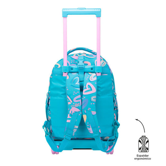 Totto Detachable Wheeled School Backpack 6JT