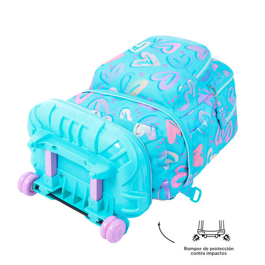 Totto Detachable Wheeled School Backpack 6JT