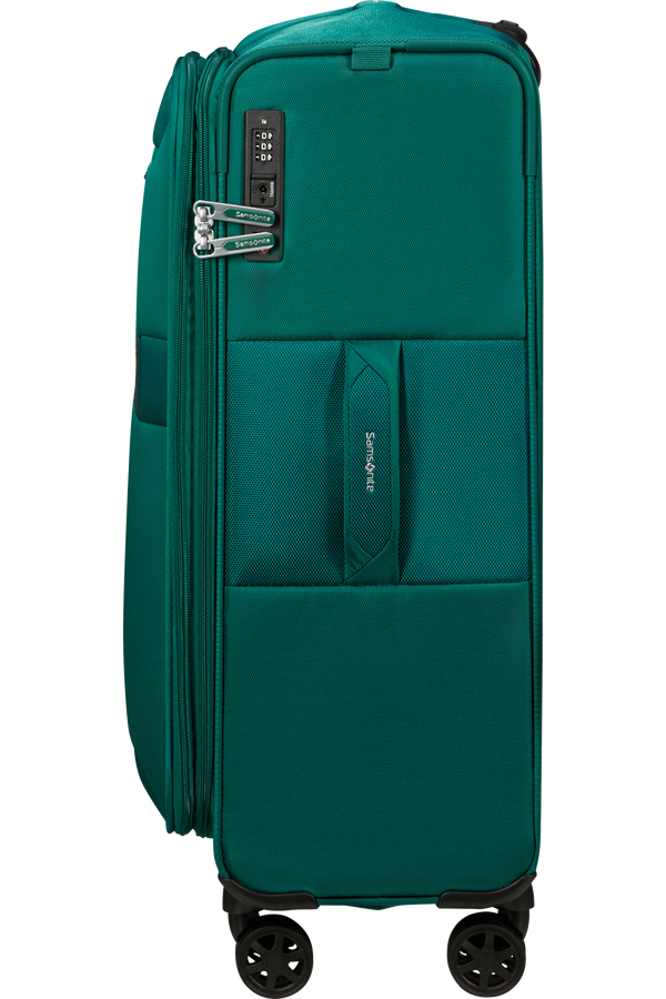 Samsonite Base Boost Medium 66 cm erweiterbarer Koffer, Marineblau