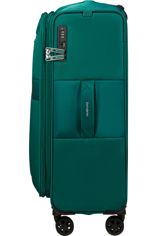 Samsonite Base Boost Medium 66 cm erweiterbarer Koffer, Marineblau