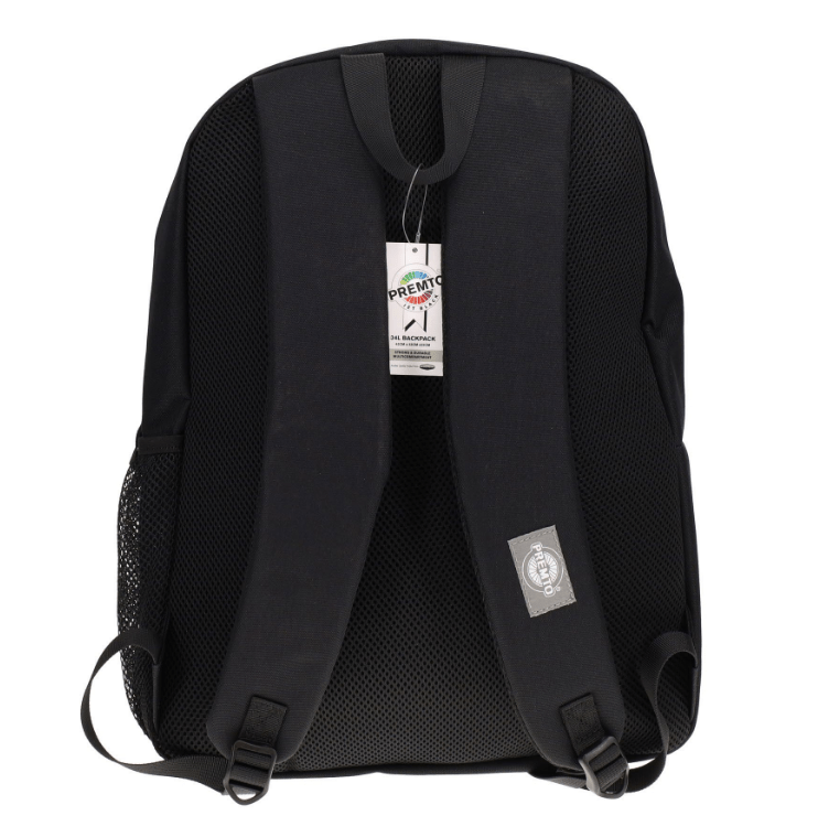 Premto 34L Backpack Black Large Capacity Secondary School Bag - Carews.ie
