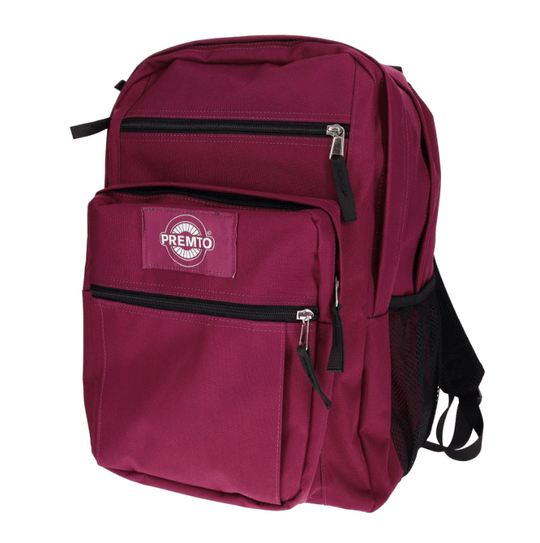 Premto 34L Backpack Grape Juice Large Capacity Secondary School Bag - Carews.ie