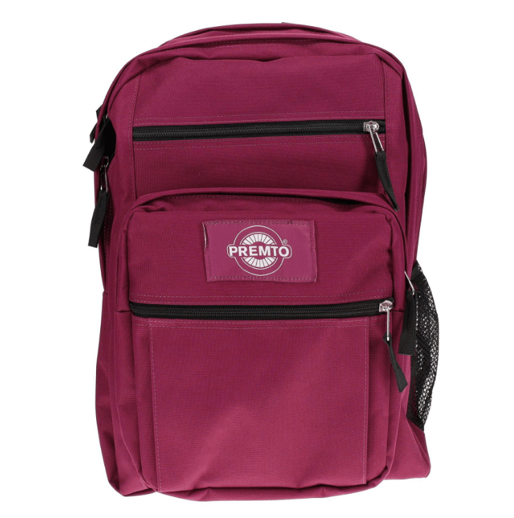 Premto 34L Backpack Grape Juice Large Capacity Secondary School Bag - Carews.ie