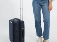 Samsonite Upscape Cabin Suitcase Easy Access Laptop Blue Night