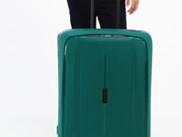Samsonite Essens 75cm 4 Wheel Alpine Green Zipperless Hardshell Suitcase