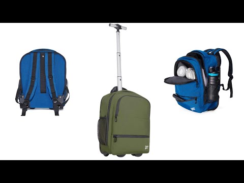 CabinFly 40x30x20cm Ryanair Under Seat Cabin Wheeled Backpack.
