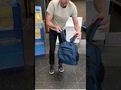 CabinFly Wheeled Under Seat Backpack 40x30x20cm -Ryanair & Aer Lingus Approved