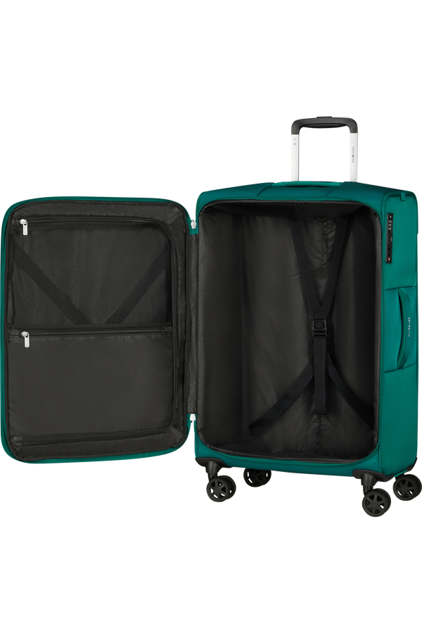 Samsonite Base Boost Medium 66 cm erweiterbarer Koffer, Marineblau