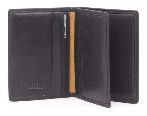 Golunski RF11 Leather Credit Card Holder with RFID Protection Black