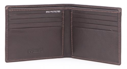 Portefeuille en cuir pour cartes de crédit et billets Golunski RF13 avec protection RFID