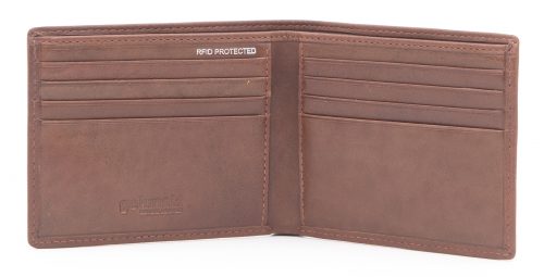 Portefeuille en cuir pour cartes de crédit et billets Golunski RF13 avec protection RFID