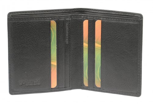 Golunski RF3 RFID Slim Pocket Leather Wallet 6 Cards, 1 Note